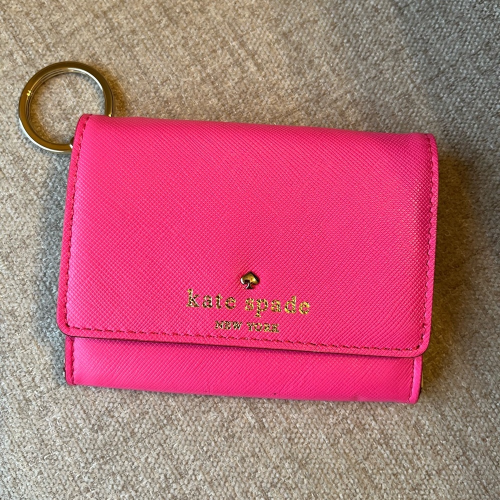Kate Spade Fuchsia Card Holder